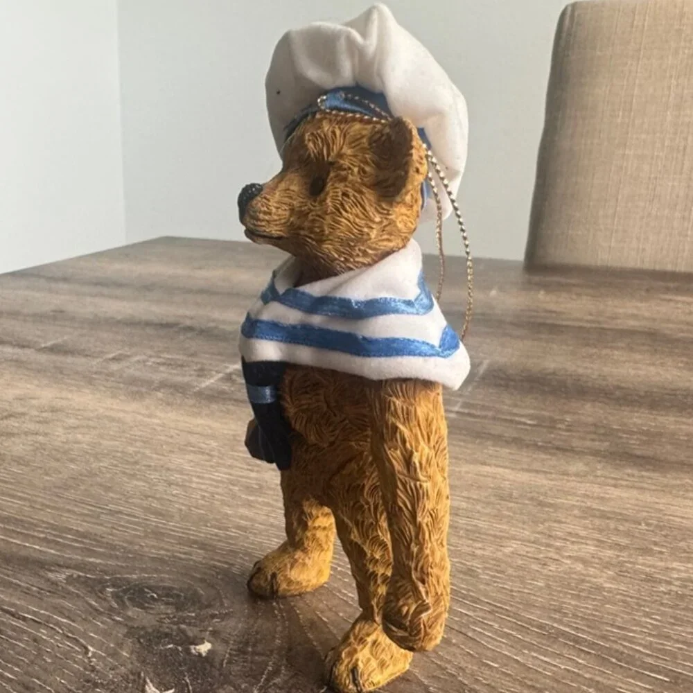 Teddy Bear Ornament Articulating Sailor Bear